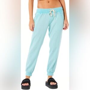 Rip Curl Classic Surf, Casual Stretch Beach Pants for Women in Light Blue